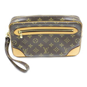 LOUIS VUITTON Marly Dragonne Monogram Shoulder Bag Compact Accessory Case